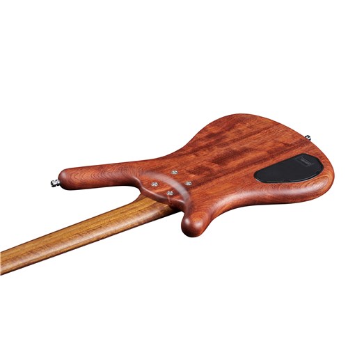 Warwick Teambuilt Pro Series Corvette Bubinga, 4-String, Active - Natural Transparent Satin act/act BUB fretted w/ Bag